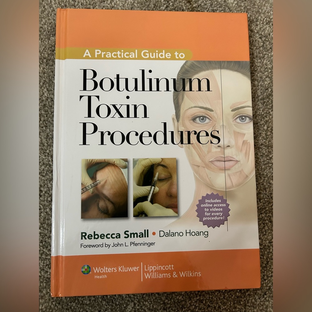 Guide to Botulinum Toxin Procedures - Orange Cover